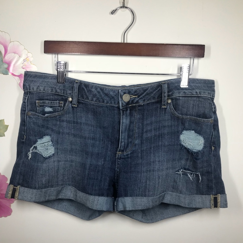 PAIGE distress shorts EUC - size 8